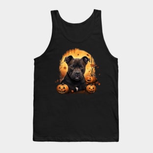 Staffordshire Bull Terrier Halloween Tank Top